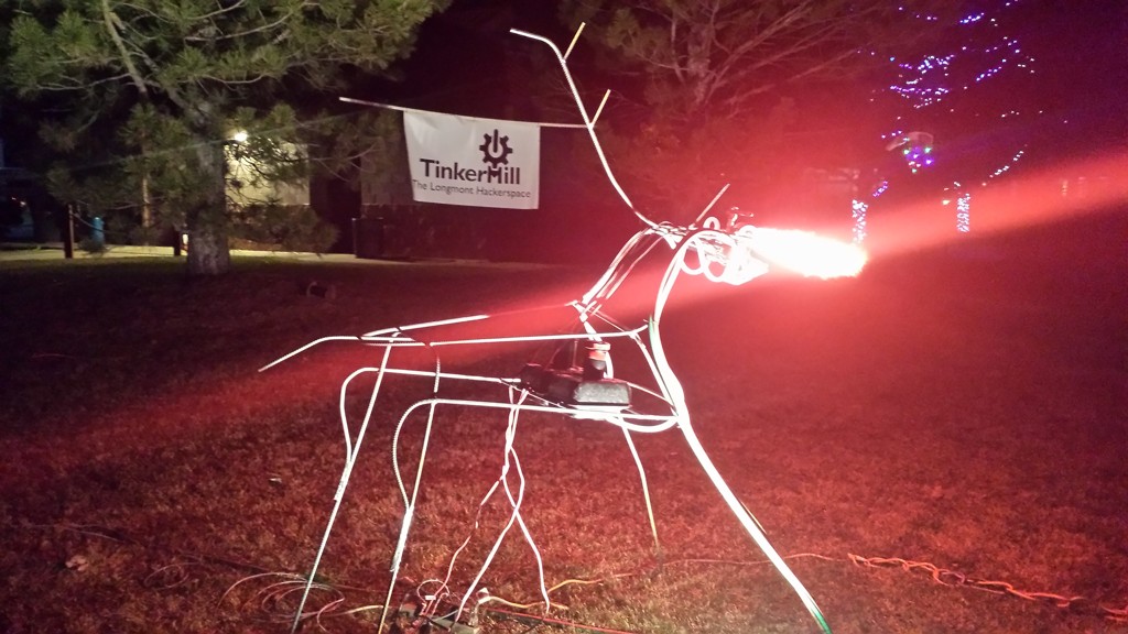 Fire Breathing Reindeer.